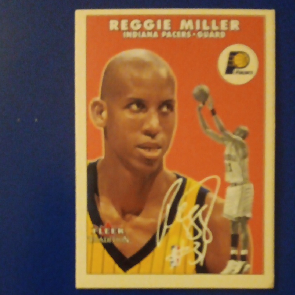 Reggie Miller Indiana Pacers Trading Card